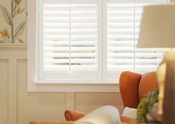 Kensington, Cream - Cafe Style Plantation Shutter - Image 5